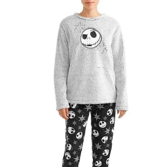 Disney Nightmare Before Christmas Plush Pajama Top - Picture 1 of 7